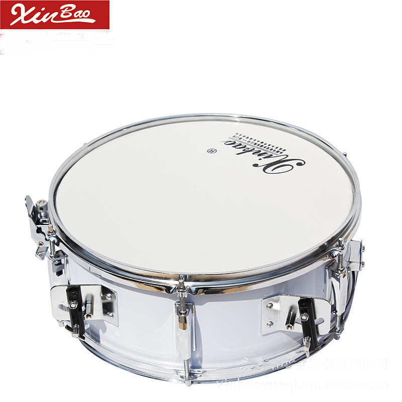 New Precious 14 Inch professional Back Frame Snare Portable Music Drum Stick Travel Aluminium Alloy Wood Bind Percussion Instrument Factory
