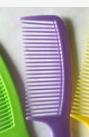 Plastic comb (customizable) fashionable, traffic
