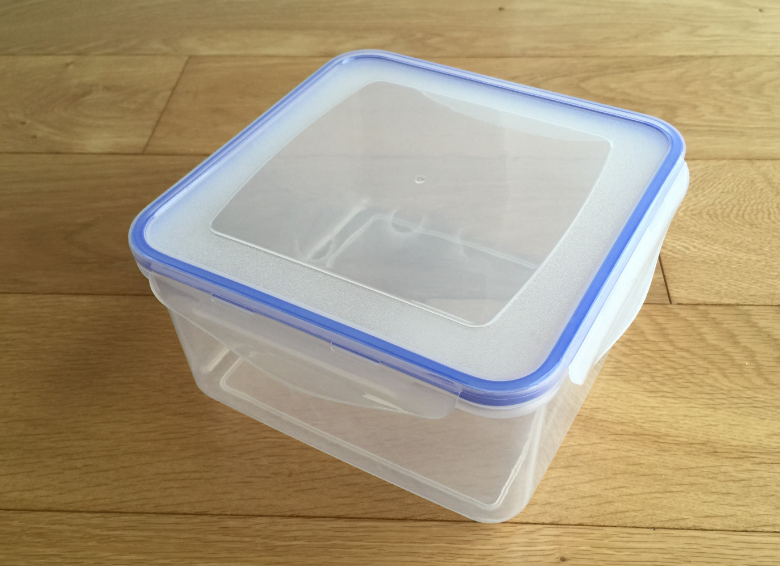 The plastic box Customizable