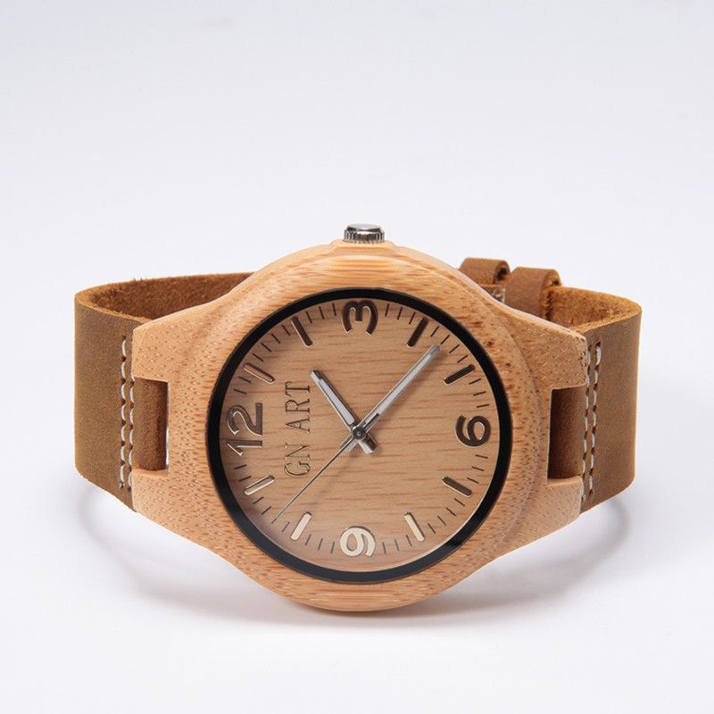 Custom Logo on Wooden Wrist Watch