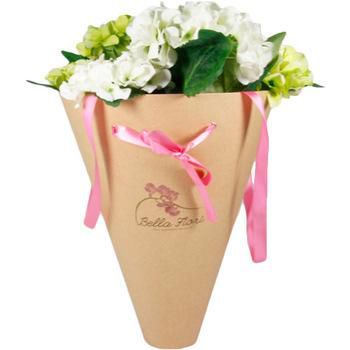 Custom Black Design Round Cardboard Flower Gift Tube Boxes Luxury Packaging