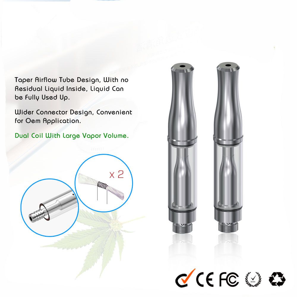 Download wholesale best Vaporizer Cartridge 510 Thread empty Glass Tank 0.5ml 1.0ml Atomizer GLA3 Vape ...