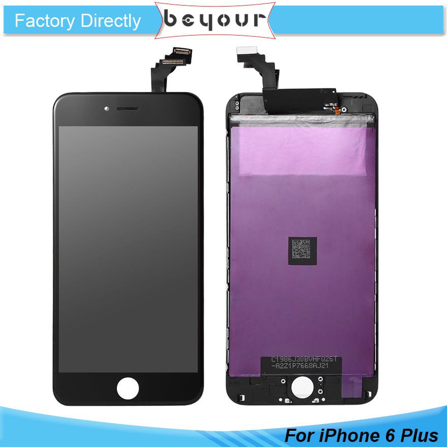 LCD Screen for iPhone 6 Plus 6Plus Dispaly Touch Screen Digitizer Assembly Replacement Parts High Backlight AAA Grade