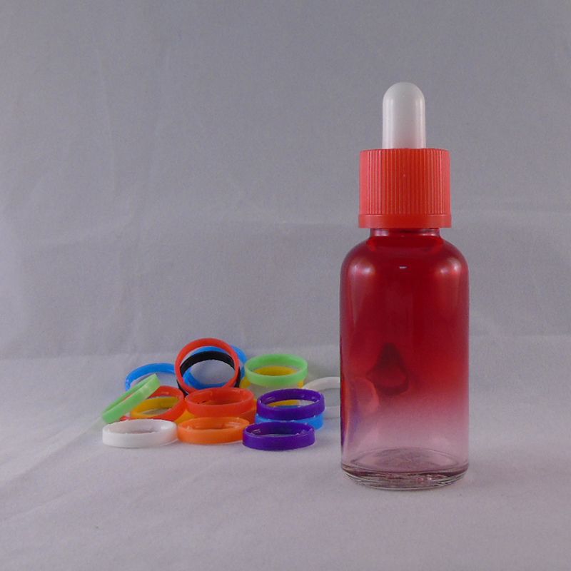 Download hot sale 30ml gradient red glass dropper bottle with ...