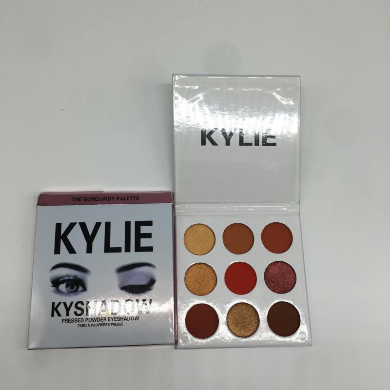 HOT Kylie Cosmetics Palette makeup palettes 9 color eyeshadow palette eyeshadow DHL Free shipping+GIFT.