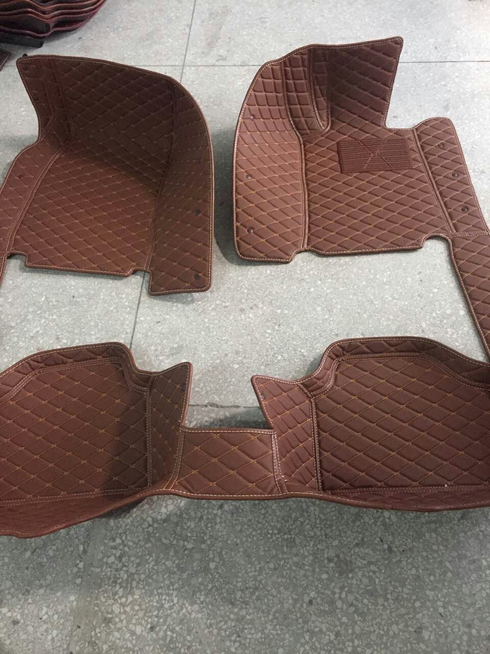 Waterproof Leather Xpe Car Floor Mats For Honda Fit 2012 Right