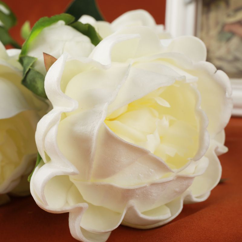 Artificial Real Touch Peony Flowers with Bud for Wedding Hotel Prom and Home Decoration