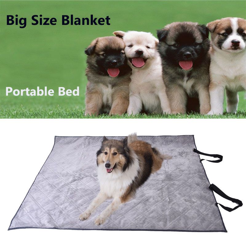 Boya Waterproof Foldable Large Dog Mats Soft Pet Cushion Convenience Carry Pet Puppy Bed Warm Thick Cat Bed