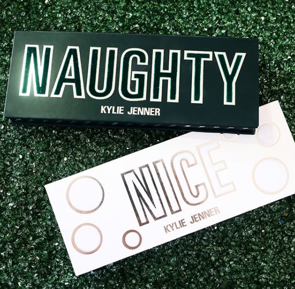 NEW Kylie Cosmetics Holiday Palettes Naughty/Nice makeup palettes 14 color eyeshadow palette DHL Free shipping+GIFT