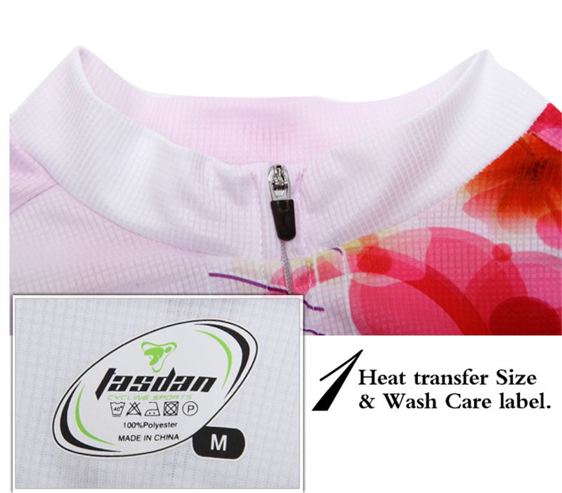 Tasdan Style Women Cycling Clothing Cheap Sport Cycling Jerseys China Fashion Womens Outdoor Sportwear Tops Shirt