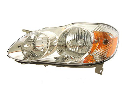 TOYOTA Corolla 03 BASE HEADLIGHTS LAMP ASSEMBLY Left SIDE 81150-02200