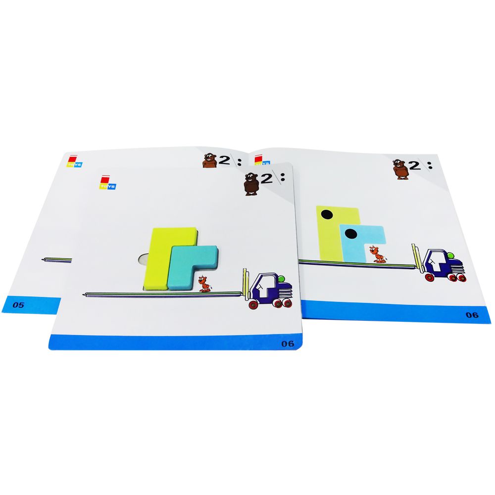 Block Puzzle Game Creative Intellectual Blocks Wooden Toys and Games for Kids Children Educational Games Birthdays Gifts for Kids Wholesale
