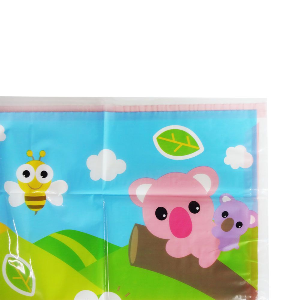 Disposable gravure printing plastic baby placemat for baby table dining