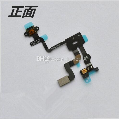 Replacement Proximity Light Sensor Power Button Flex Cable Ribbon for iphone 4 4G 4S 4GS