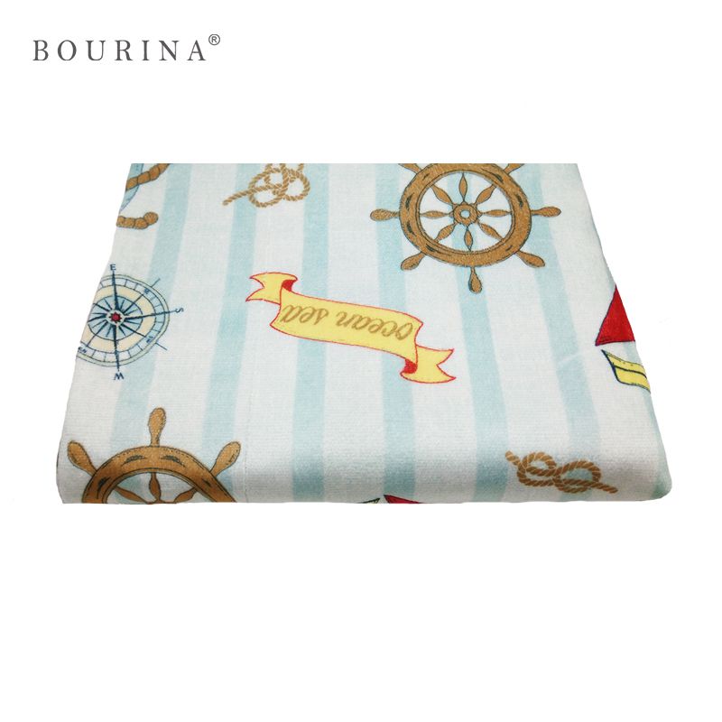 Bourina Print Cartoon Throw Woven Modern Bed/Sofa/Car/Plane Decor Tasteless Warm/Cozy Blanket Spring/Autumn for Gift Couverture