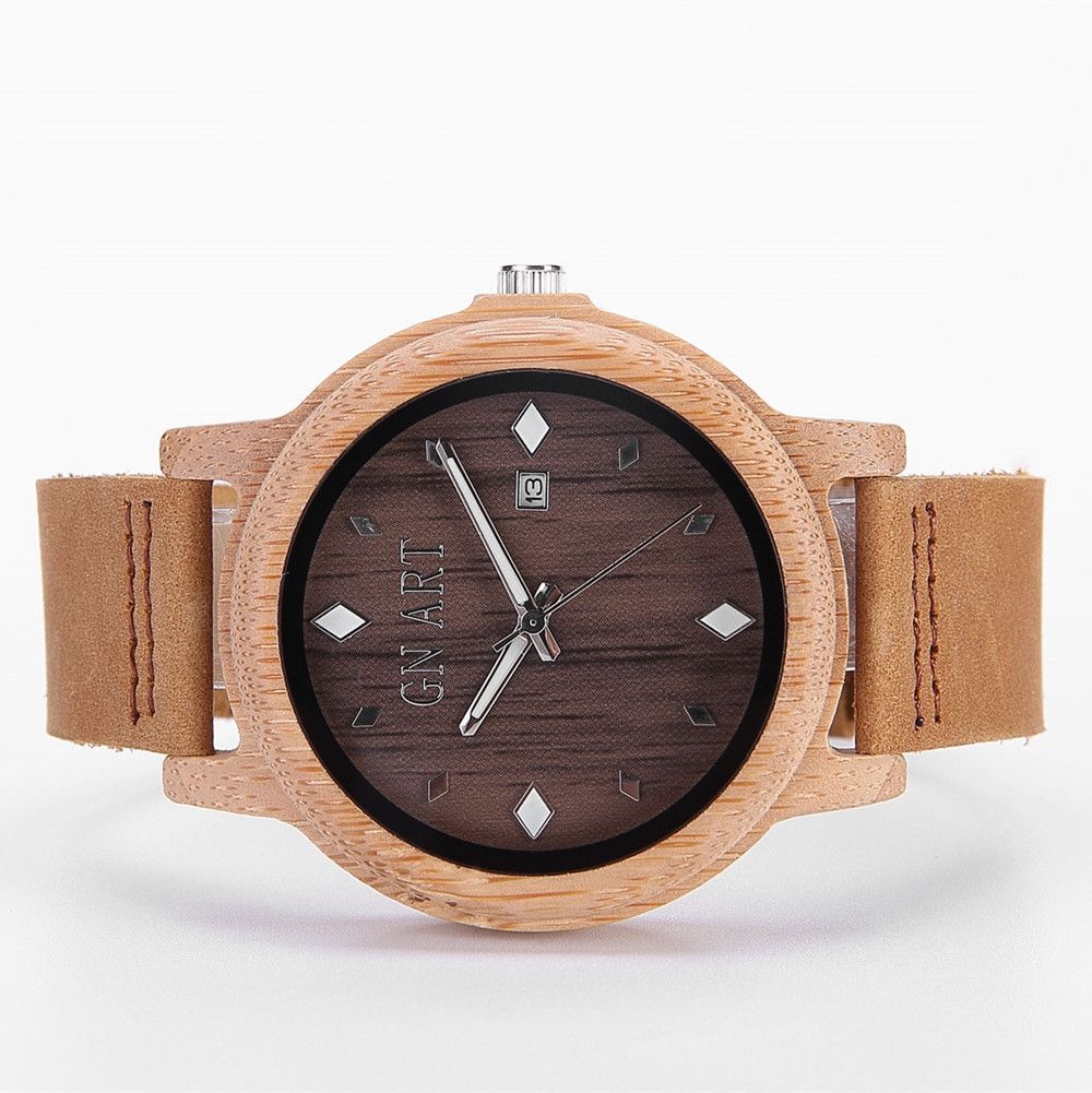 Fashion Wrist Watch Wood Watch Men's Women's Watch