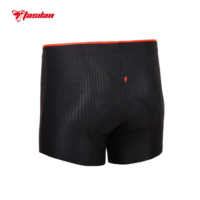 Tasdan Comfortable Mens Cycling Underwear Gel 3D Padded Bike Bicycle Shorts Fitness Sports Wear Bib Short Mountain Bike Clothing