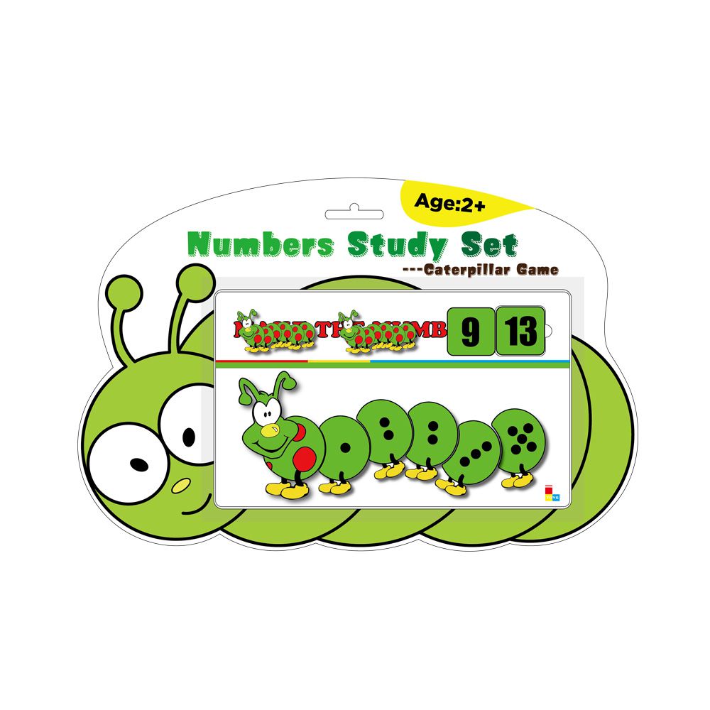Caterpillar Number Study Set Level I Infant Toy Educational Games for Kindergarten Gift for Kids