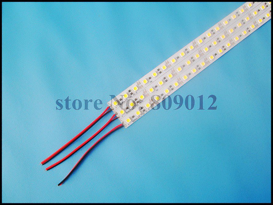 LED rigid strip light SMD5050/SMD5730 LED light bar LED cabinet light 1000mm*12mm*1mm 60led/72led DC12V cool white / warm white