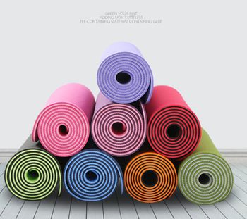 High Density Gym Fitness Training Durable Exercise TPE Yoga Mat