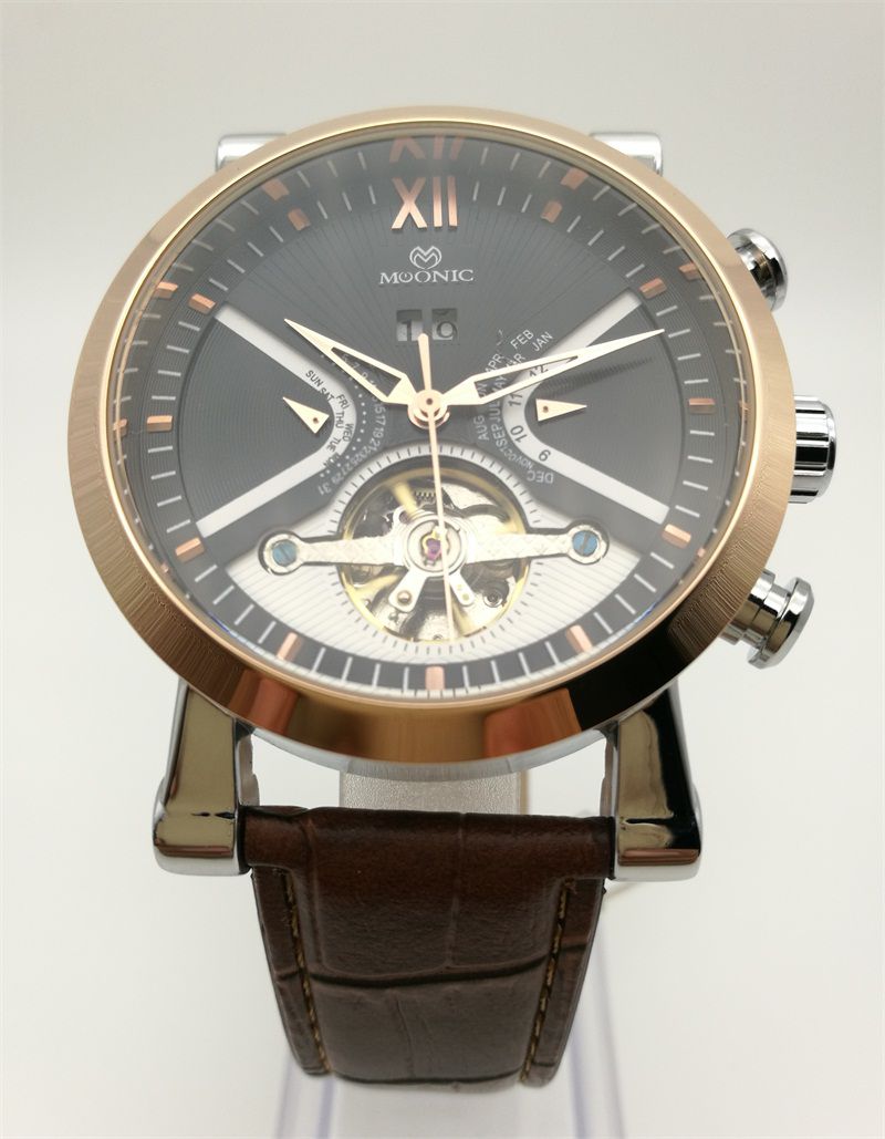 Automatic Mechanical Watch Winner Men's Sports Watch 5-Pin Large Calendar Flywheel Waterproof Watch Factory Direct