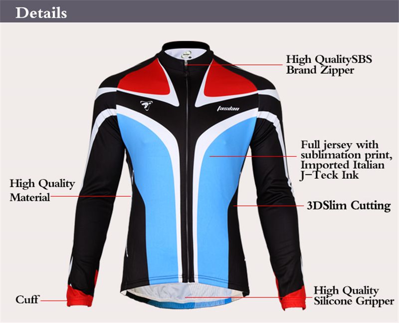 Tasdan Cheap Cycling Jerseys Bike Suit Cycling Jersey Top Long Short Sleeve Bicycle Wear Best Men Suit Sportswear