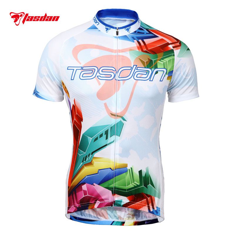 Tasdan Custom Cycling Jerseys Cycling Clothing Short Sleeve Top Shirt Clothing Bicycle Sportwear Cycling Suits for Men