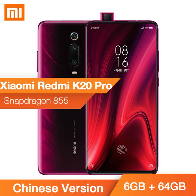 Xiaomi Redmi K20 Pro 6gb 64gb Snapdragon 855 Octa Core Mobile Phone