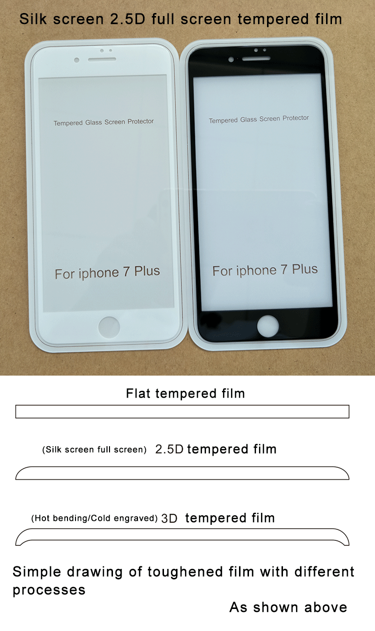 New Arrived 3d 4d 5d Tempered Glass Screen Protector For Iphone 7 7 Plus Screen Protector Glass 2 5d Tempered Glass Buy For Iphone 7 For Iphone 7 Plus 2 5d 3d 4d 5d From China Us