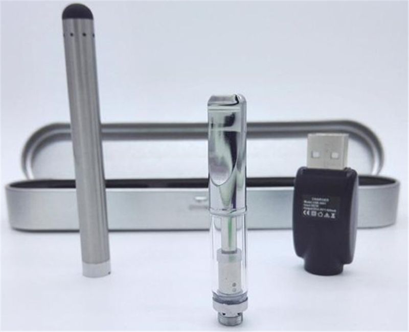 Glass pyrex atomizer bud touch o pen atomizer ce3 with usb charger open vape pen stylus full kit DHL free