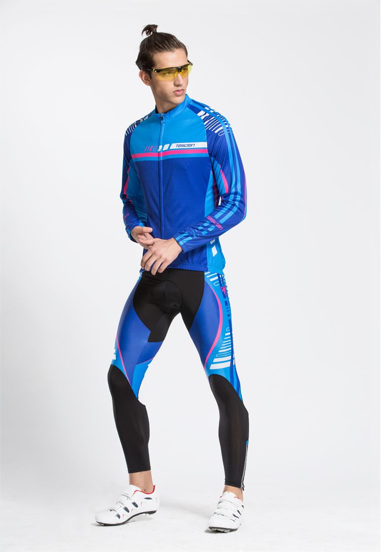 Tasdan New Cycling Wear Cycling Jersey SetsMen Cycling Clothing Men Suit Sportwear Winter Road Bike Racing Clothing Set