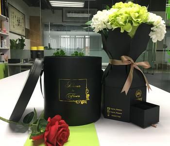 Custom Luxury Recycle Printed 2017 Hot Sale Flower Box Wholeasale From China