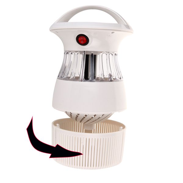Electric Bug Zapper Mosquito Trap with Radiation-free Silent UV Lamp for Residence Restaurant Warehouse Use