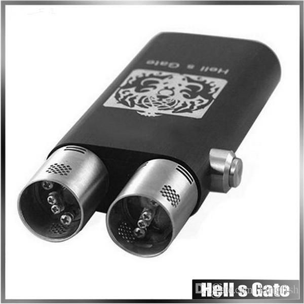 Hells Gate Box E Cigarette Machanical Mods Mod Dual Thread with 2 RDA Hells Gate vapor box 2 Yep V1 RDA vs Chainsmoker Hells Gate Box Mod