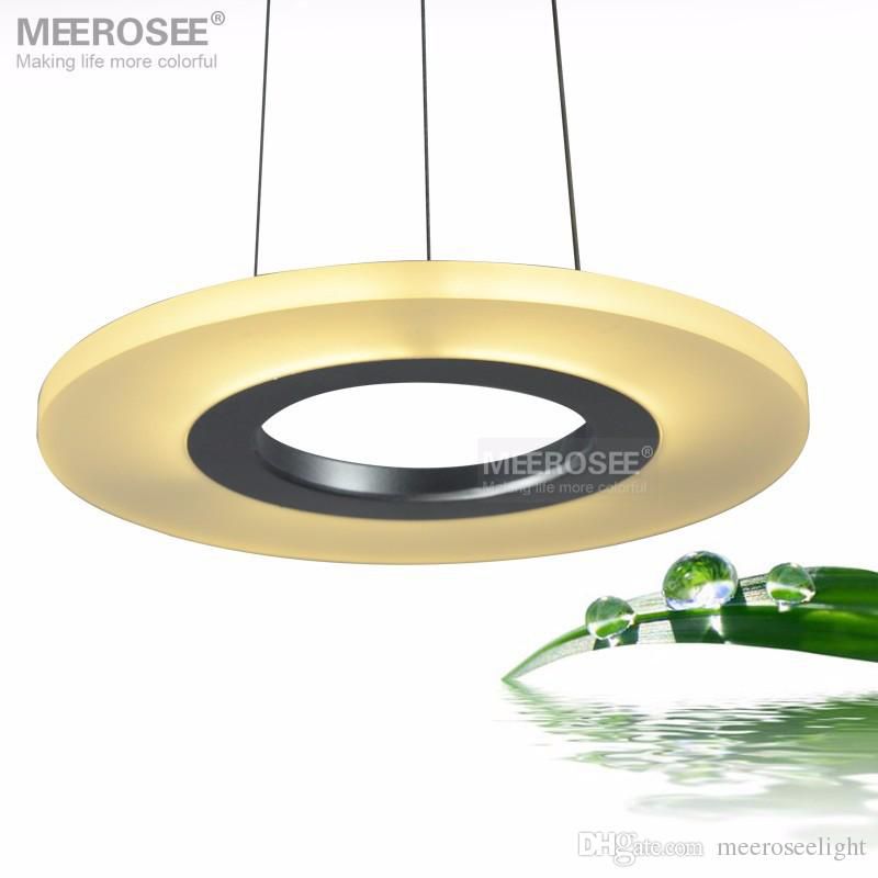 Acrylic Round Ring Lighting Fixtures LED Pendant Lights for Bedroom Bathroom Kitchen Suspension LED Lustre