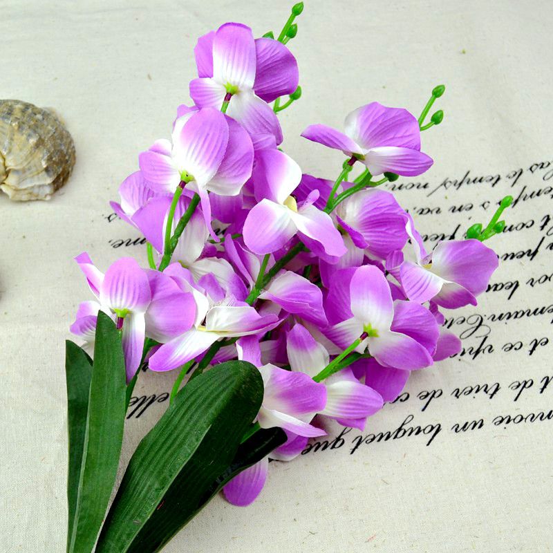 Decorative Flowers Phalaenopsis Orchid Home Hotel Restaurant Decoration