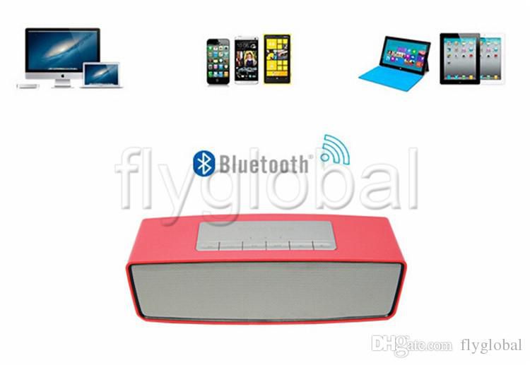 Promotion new style mini bluetooth speaker wireless speaker subwoofer speaker handfree high quality stereo speaker support TF/USB flyglobal