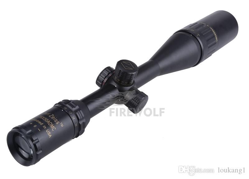 2017 NEW Free shipping Carl Zeiss Golden Markings 4-16X50 Illuminated Riflescopes for Hunting Scope 25.4mm