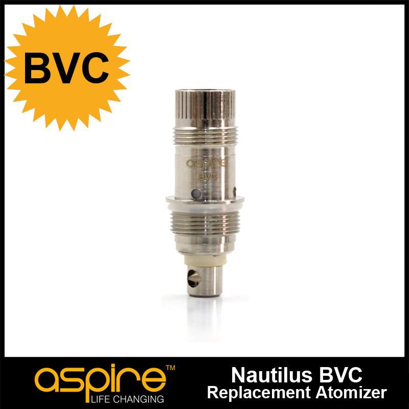 100% Original Aspire BVC coil head Bottom Vertical Coil Work on Nautilus/Mini and nautilus 2 tanks Huge vapor much better taste TPD