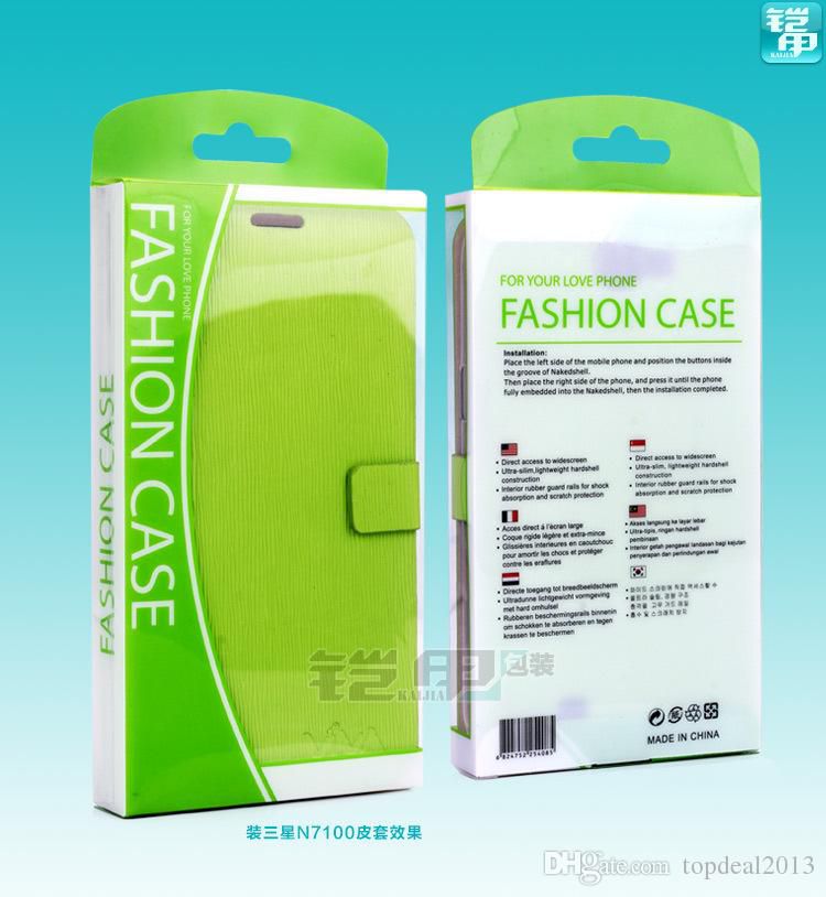 PVC Retail package Universal Packaging box Plastic boxes for phone Case iphone 4 4S iphone 5 5S 5C Galaxy S3mini/i8190 S4 mini cases