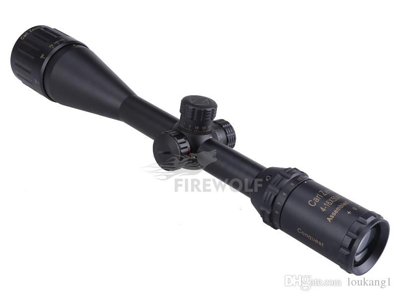 2017 NEW Free shipping Carl Zeiss Golden Markings 4-16X50 Illuminated Riflescopes for Hunting Scope 25.4mm
