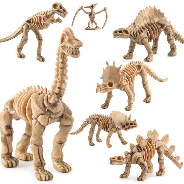 Dinosaur Minifig Building Blocks Puzzles Bricks Dinosaur skeleton Pterosaurs Stegosaurus Tyrannosaurus Triceratops Carnivorous opp bag packs