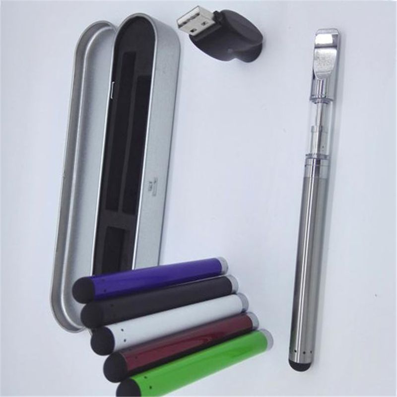 Glass pyrex atomizer bud touch o pen atomizer ce3 with usb charger open vape pen stylus full kit DHL free