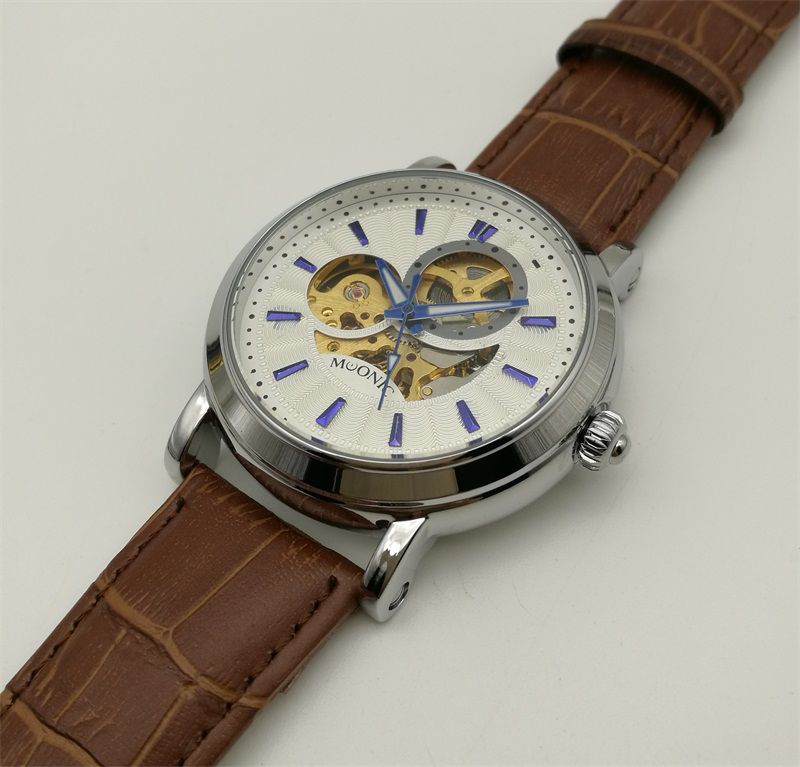 IPG IPS Watch Automatic Mechanical Leather Men's Hollow Modern Watch Guangzhou Fashion Luxury Brand Copy Watch