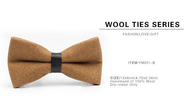 Free Shipping TIESET Wool Bow Tie for Groomsmen Wedding Suit for a party Formal Wear Business Men Cravat Fashion Vintage Men Bow Tie