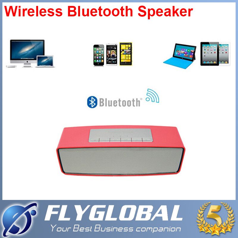 Promotion new style mini bluetooth speaker wireless speaker subwoofer speaker handfree high quality stereo speaker support TF/USB flyglobal