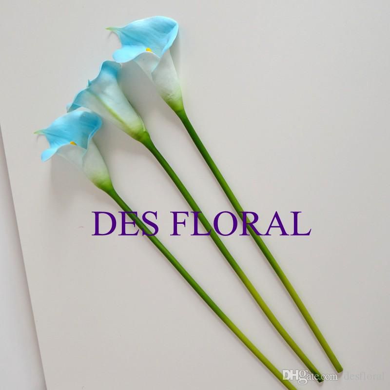 Real Touch Flowers M Calla Lily PU Artificial Flower for Wedding Bouquet and Decoration