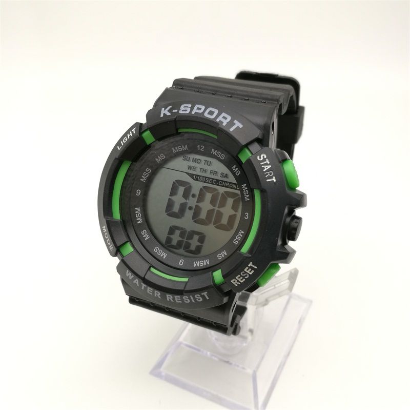 M620 LED Cold Light Watch Sports Military Outdoor Running Seconds Alarm Clock Watch Men's PU Strap Watch Factory Direct