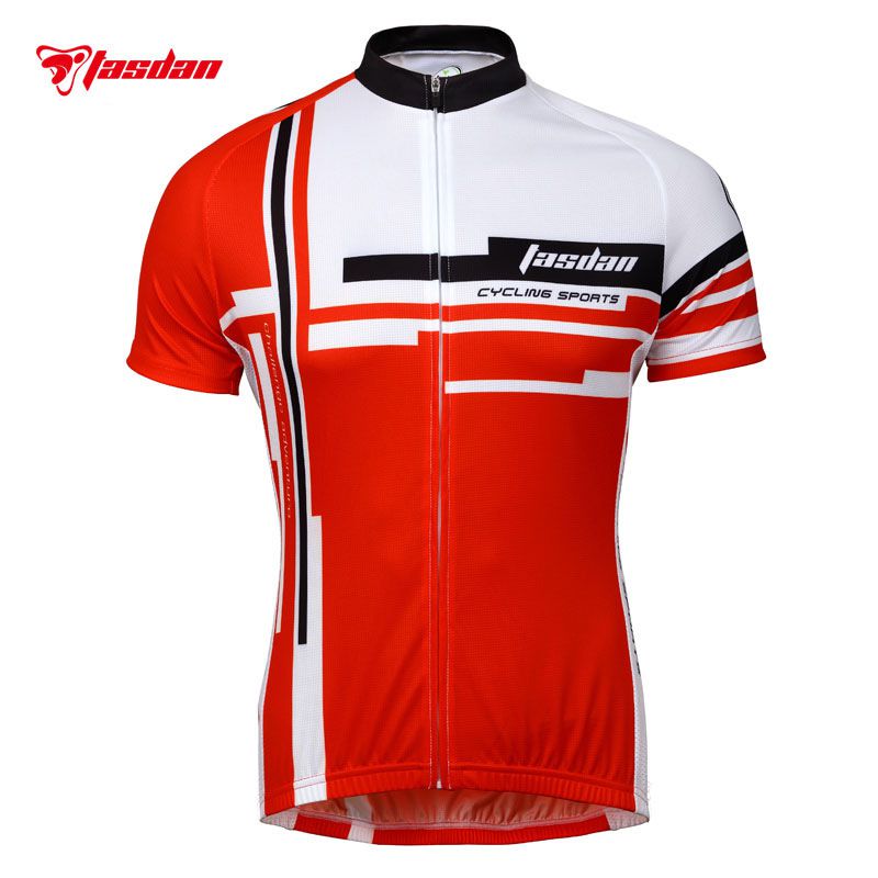 Tasdan Top Quality Cycling Jerseys Sublimation Bike Jerseys Short Sleeve Cycling Jerseys Outdoor Sports Mountain Bike Clothing for Men