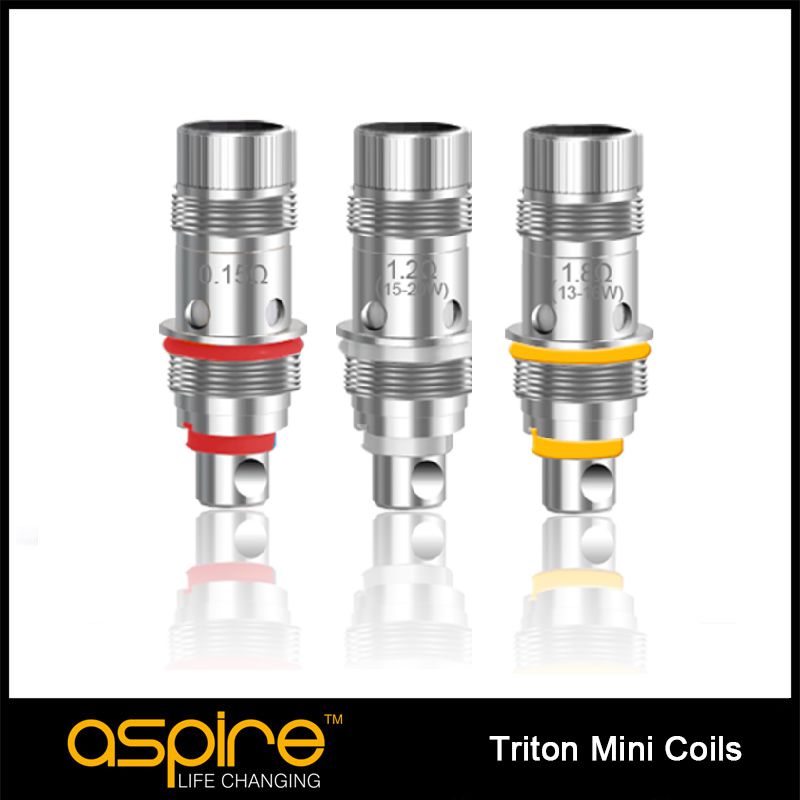 Wholesale 100% Original Aspire Triton Mini Clapton Coil/Ni200 Coil are compatible with the Nautilus and Nautilus mini Replacement Atomizers